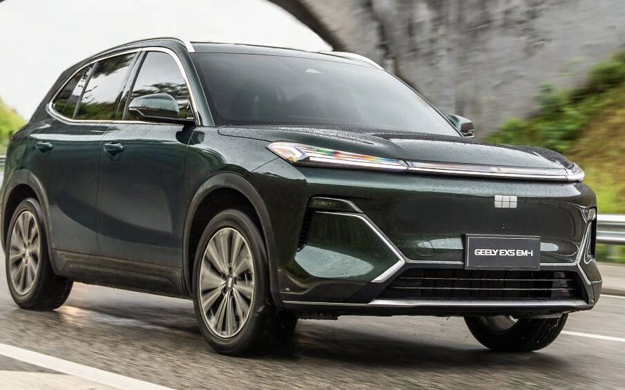 Geely EX5 EM-i 2027: preços, versões e consumo do SUV híbrido