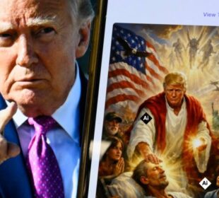 Trump publica nova imagem de IA com Jesus após polêmica