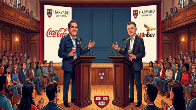 CEOs brasileiros da Coca-Cola e Anheuser-Busch dividem palco