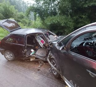 Acidente BR-280 em Corupá mobiliza PRF e afeta logística