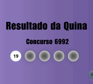 Quina concurso 6992: sorteio e prêmio de R$ 1,9 milhão