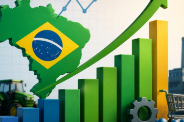 PIB 1º trimestre 2026: economia cresce 1,3%