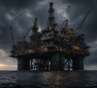 Plataforma de petróleo fantasma inaugura nova era na exploração