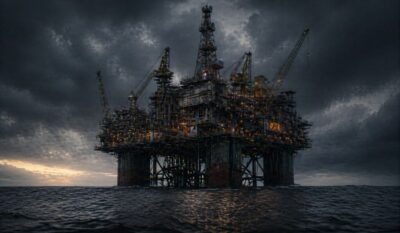 Plataforma de petróleo fantasma inaugura nova era na exploração