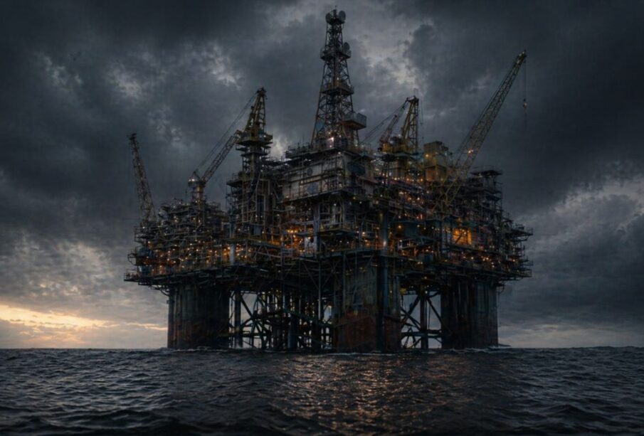 Plataforma de petróleo fantasma inaugura nova era na exploração