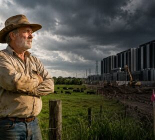 Data centers em fazendas: recusa de milhões nos EUA e corrida na Austrália