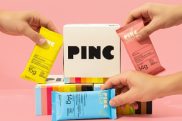 Pinc barrinha clean label: rodada com Shift para crescer