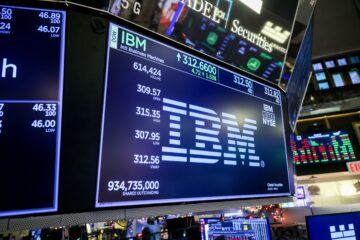 Ações IBM despencam 26% na maior queda desde 1968