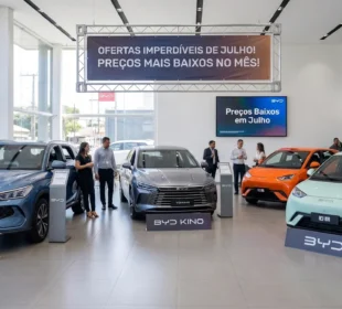 BYD queima preços julho: elétricos e híbridos mais baratos