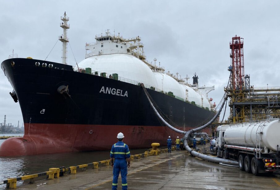 Importação BioGL Brasil: navio descarrega 1,7 mil toneladas no Sul