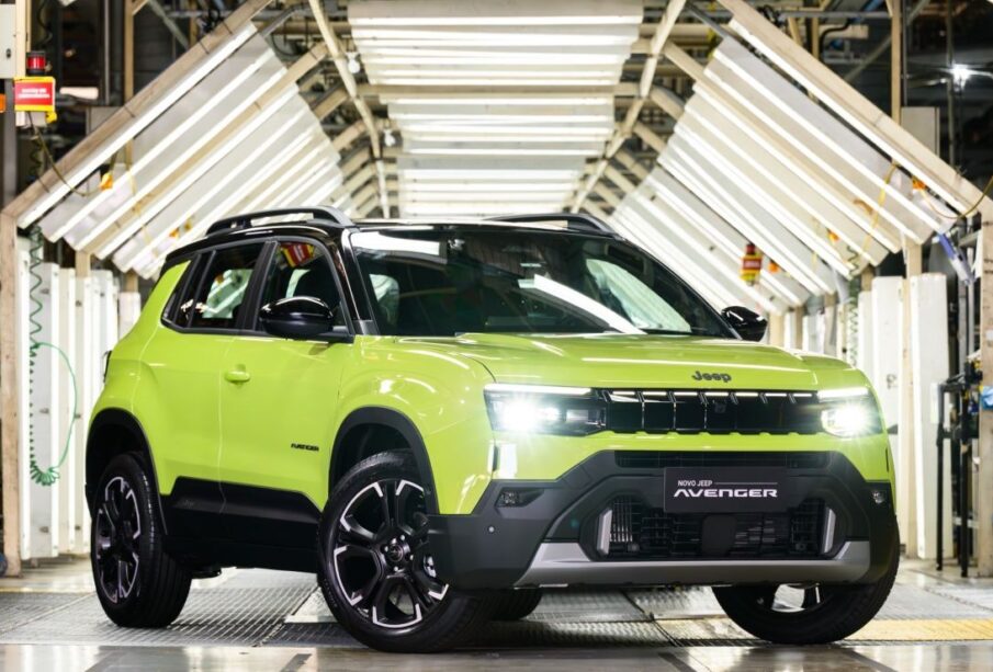 Stellantis inicia produção do Jeep Avenger no Brasil