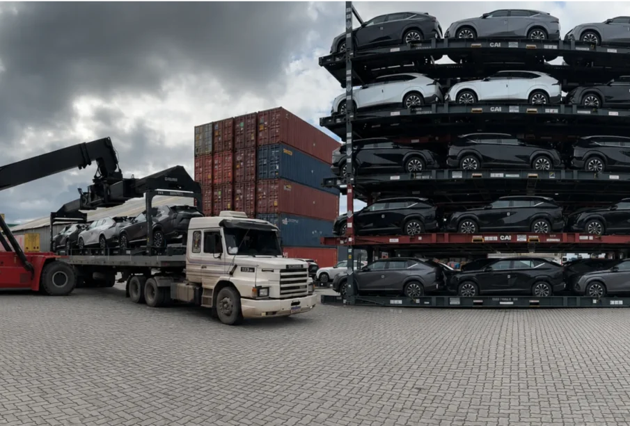 GAC Brasil 3600 carros: nova remessa chega ao ES