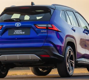 Toyota Yaris Cross vendas flex atingem 65% do total