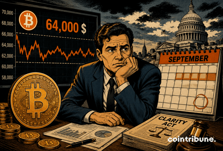 Bitcoin Congresso: adiamento trava mercado cripto