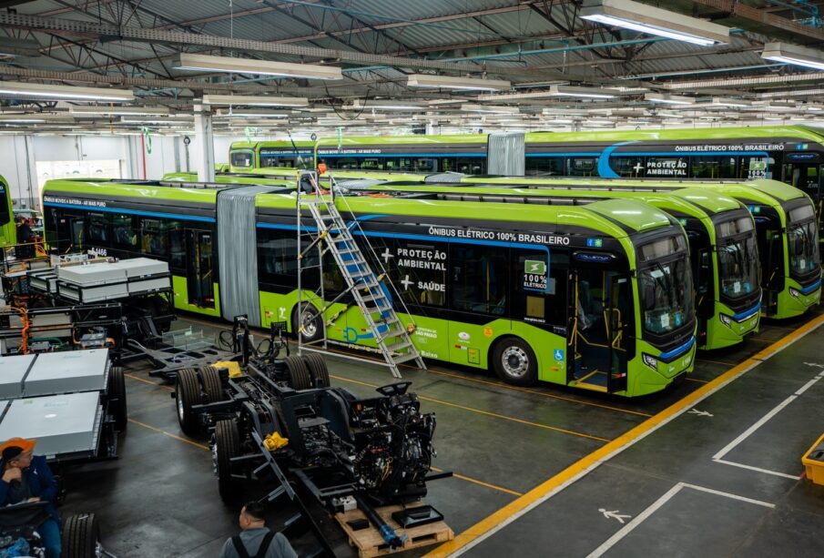 Ônibus elétrico Brasil: 12 fabricantes disputam mercado