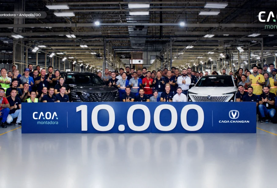 CAOA Changan atinge 10 mil carros produzidos no Brasil