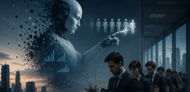 Impacto IA empregos preocupa jovens e ricos
