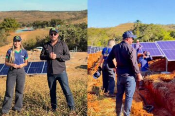 Energia solar irrigação impulsiona campo em Cristalina