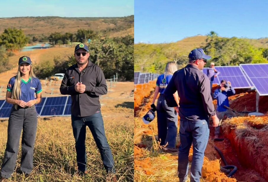Energia solar irrigação impulsiona campo em Cristalina