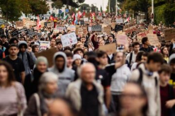 Protestos na França expõem crise dívida França