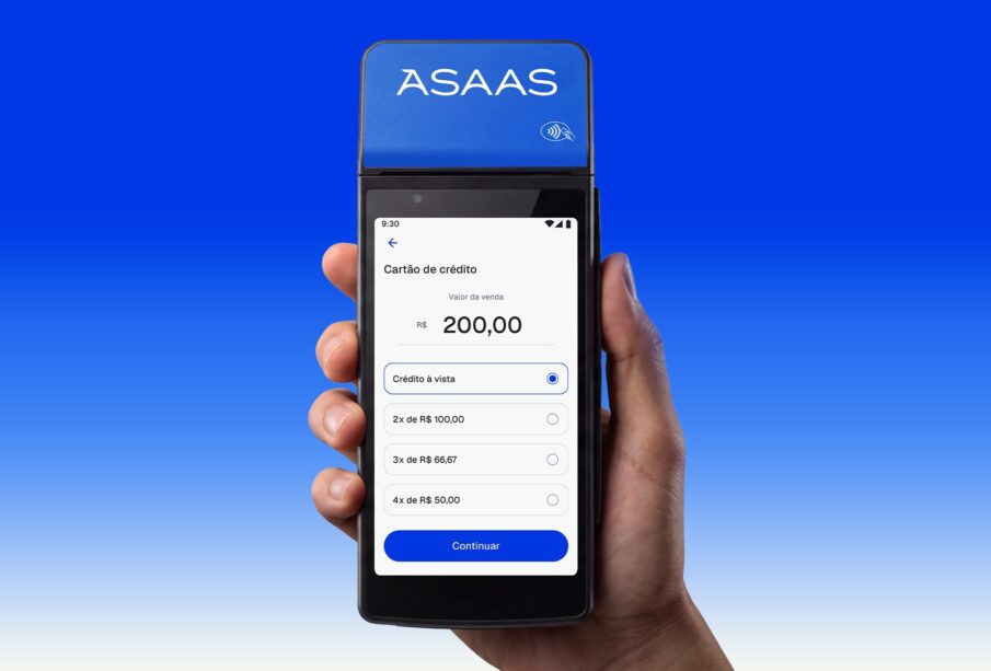 Asaas maquininha: fintech mira R$ 2 bi em receita