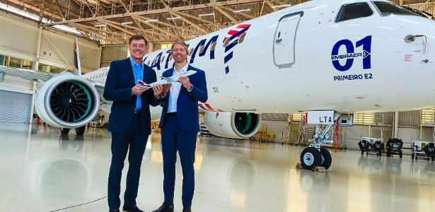 Latam recebe primeiro Embraer E195-E2; voos em novembro
